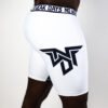 White Compression Shorts - Image 2